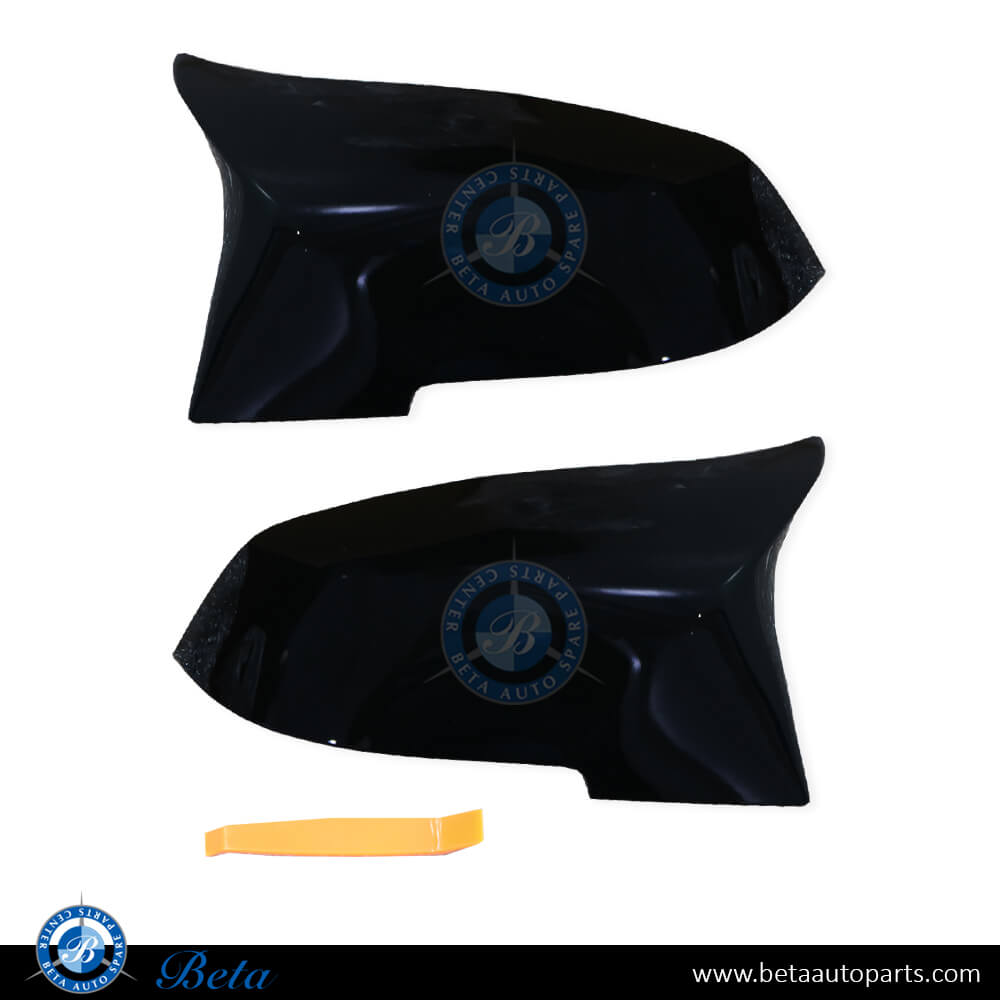 Mirror Covers M5 Look Black Color for BMW 3 Series / 4 Series F30 / F32 / F36 2012-2018 models, Part Number 51168059545 / 51168059546 Mirror Covers M5 Look Black Color for BMW 3 Series / 4 Series F30 / F32 / F36 2012-2018 models, Part Number 51168059545 / 51168059546